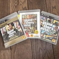 グランドセフトオート　ソフト3点まとめ売り！！