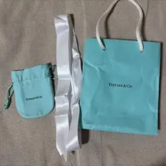 Tiffany & Co. ショップ袋 巾着袋 リボン セットのサムネイル