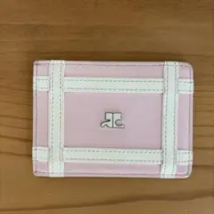 courreges クレージュ パスケース ピンクのサムネイル
