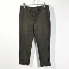 NEWYORKER チノパン 11号 チャコールグレー L相当 美脚 パンツ
