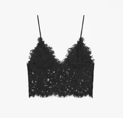 み*き様 zara 刺繍入りクロップド丈トップス