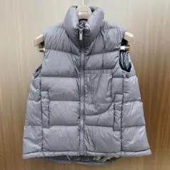 ユニクロ+j ダウンボリュームベストM ネイビー