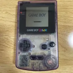 ゲームボーイカラー クリアパープル