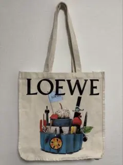LOEWE アートプリント トートバッグ 非売品 LOEWE アートプリント トートバッグ 非売品 LOEWE（プリント