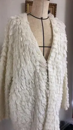 ファーカーディガン カーディガン