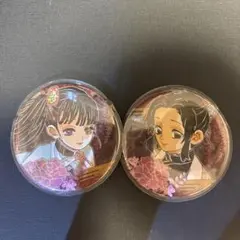 鬼滅の刃　栗花落カナヲ　胡蝶しのぶ　缶バッジ