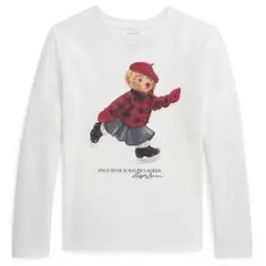 【新品・訳あり】ラルフローレン スケートベア長袖Ｔシャツ 3/100　#17のサムネイル