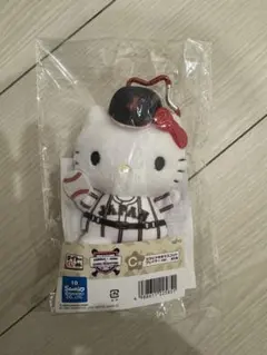 タイトーくじ 侍ジャパン サンリオ C賞 ハローキティ ぬいぐるみ WBC