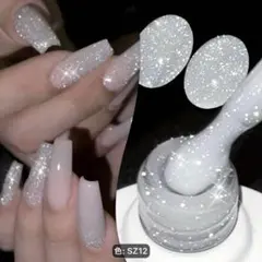 ミルキー　グリッター　リフレクティブ　ジェル　10ml ボーン　プリティSZ12