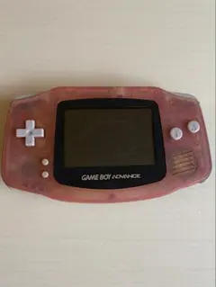 ゲームボーイアドバンス クリアピンク 本体