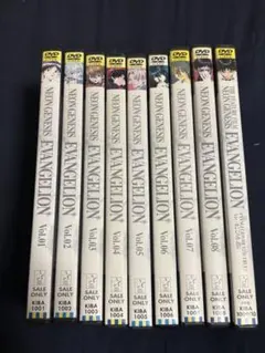 中古】 エヴァンゲリオン テレビ本編 + 旧劇場版 + 新劇場版 全巻
