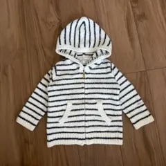 70〜80cm フード付きパーカー　gelatopiqué