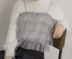 レトロガール フリルチューブビスチェ レディース トップス RETROGIRL