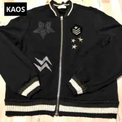 KAOS JEANS ITALY ☆レア☆ブラックジャンパー M☆ユニセックス