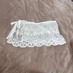 フリル ミニスカート レイヤード