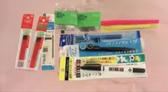 文房具まとめ売り　Frixion替芯・Jetstream・蛍光ペンセット