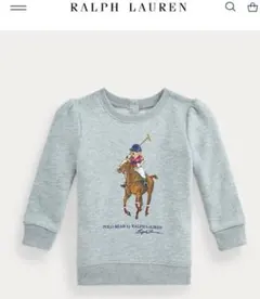 Polo ベア　フリース　スウェットシャツ☆85〜90cm☆ラルフローレン☆