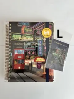 ロフト限定 ロルバーン ダイアリー L•ブクマ セット2026/2027 ネオン