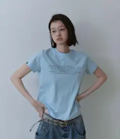 【no content】レタリングT スカイブルー
