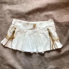 y2k 00s archive d.i.a チェーン付　平成ギャルミニスカート