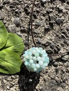 ㉙希少‼️●三大ヒーリングストーン55倍❣️★ラリマー ネックレス2.3cm