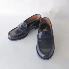 超美品☆ HARUTA ハルタ ローファー 合皮 通学 ブラック 黒 23cmのサムネイル