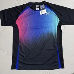 YONEX ゲームシャツ（フィットスタイル） ブラック・Oサイズ