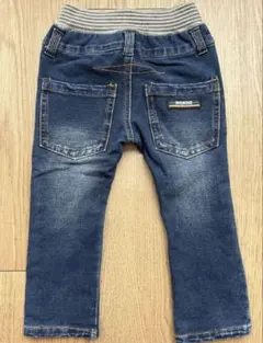 【美品】デニムパンツ ジーンズ サイズ90 ウエストゴム