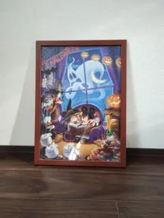 ディズニー ハロウィン ジグソーパズル 額縁付き