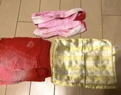 子供用　浴衣帯2点セット　帯紐付き