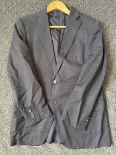 グリーンラベルリラックシング ネイビー ストライプ ビジネススーツ