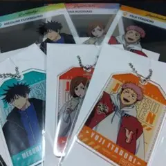 呪術廻戦　じゅじゅつ旅　1年ズ　B賞アクキー　C賞　ブロマイド　虎杖　伏黒　釘崎