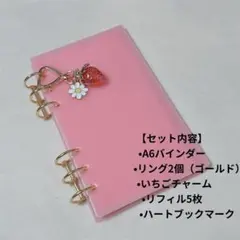 アクリルバインダー A6 韓国 リフィル チャーム 推し活 貯金 saving