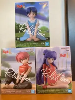 らんま1/2 Relax time フィギュア 3体セット
