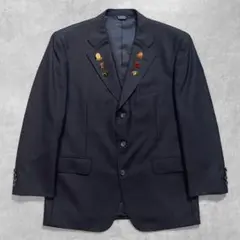 CHAPS Ralph Lauren テーラード ジャケット M ダークネイビー
