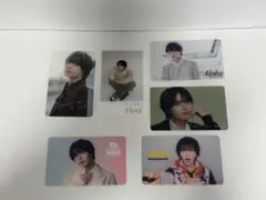 なにわ男子 大西流星 クリアフォトカード ６枚セット