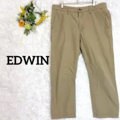 エドウィン/メンズチノパン　クロップド丈　カジュアル　使用感あり