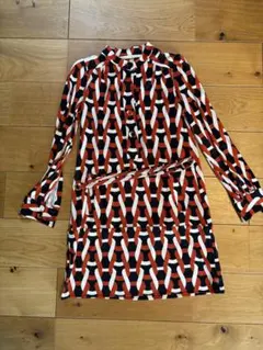 Diane von Furstenberg リブニット ワンピース N3458 - メルカリ
