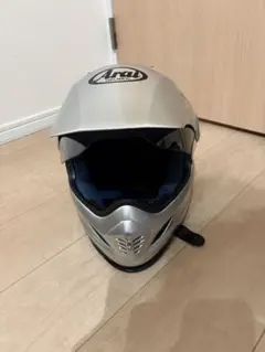 Arai オフロードヘルメット シルバー