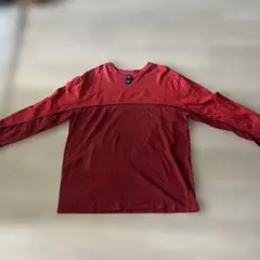 【紺タグ】OLD GAP バイカラー ラインデザイン ロングTシャツ Y2Kのサムネイル
