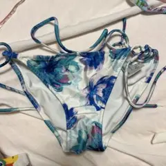 ビキニ　したのみ　水色白色　ビーチ　マーブル　むらさきスポーツのサムネイル
