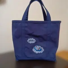 手染め※小学館限定モデル　LLBean ドラえもん刺繍トートバッグ ネイビー