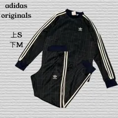 《adidas originals》TARTAN タータン スウェット パンツ
