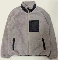 【デビロック】ブルゾン アウター 洗える ボアジャケット アウトドア 160cm