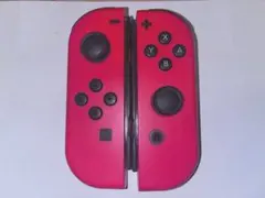 動作確認済み Switch joy-con マリオレッド ストラップ付き