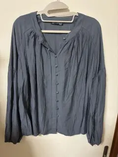 Dazy グレー シアーブラウス Mサイズ