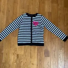 ジェニー　ボーダーニットカーディガン