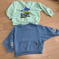 エフオーキッズ　裏起毛　トレーナー　2点　110サイズ