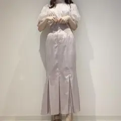 COCODEAL ココディール エンボスプリーツマーメイドスカート 22春夏