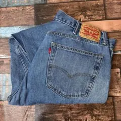 ビンテージ　古着　リーバイス516 バギー　デニムジーンズ　W38L32